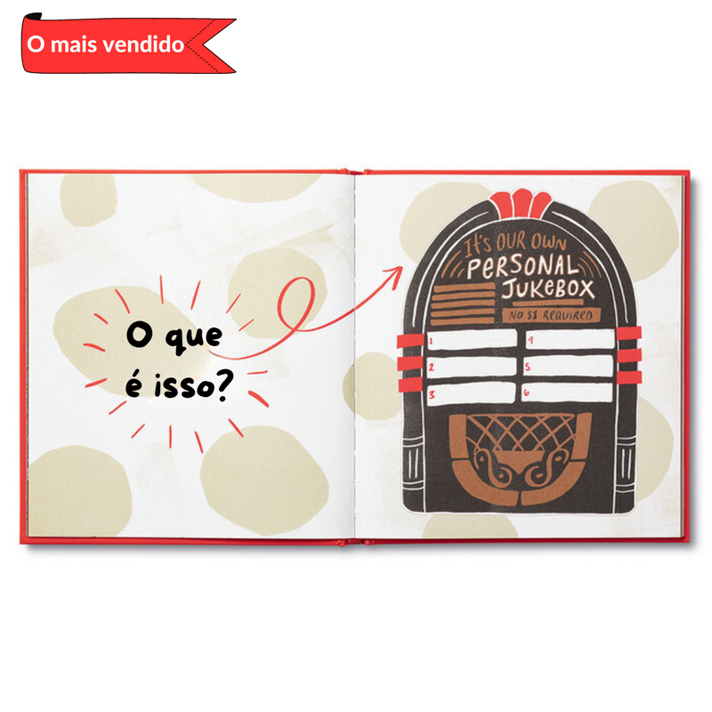 Livro dia dos namorados - Escrevi um livro sobre nós