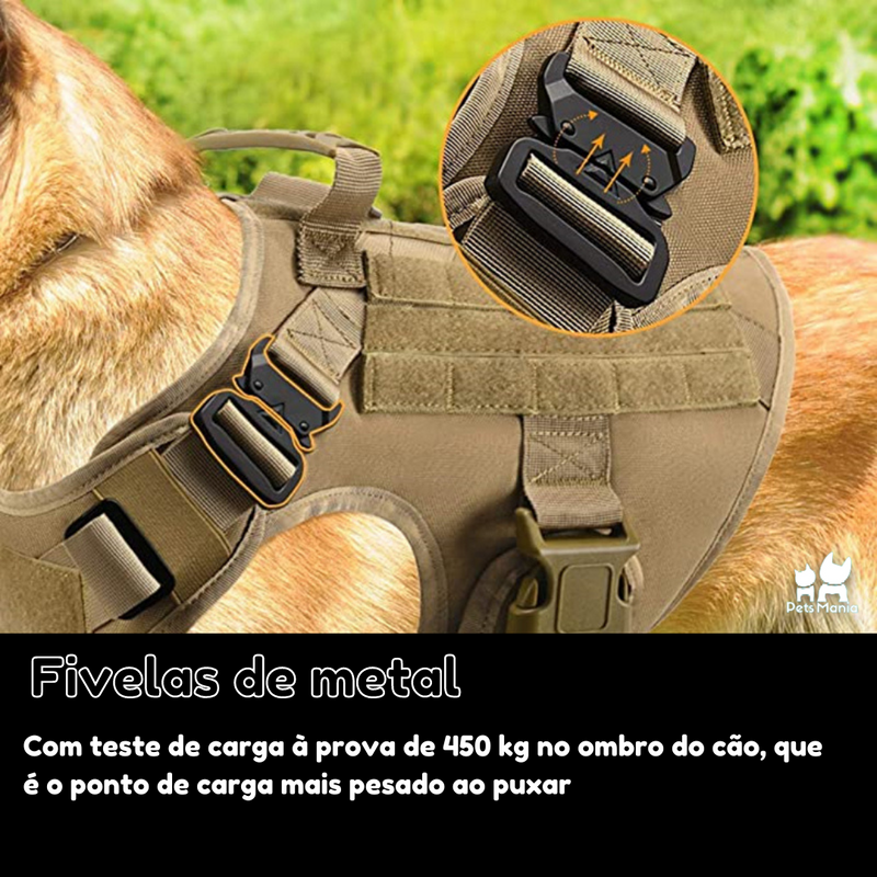 Peitoral tático militar anti puxão