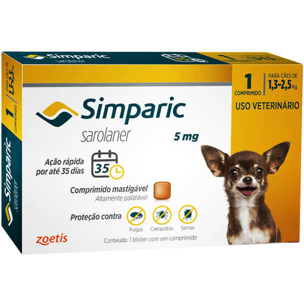 Simparic para Cães - Antipulgas